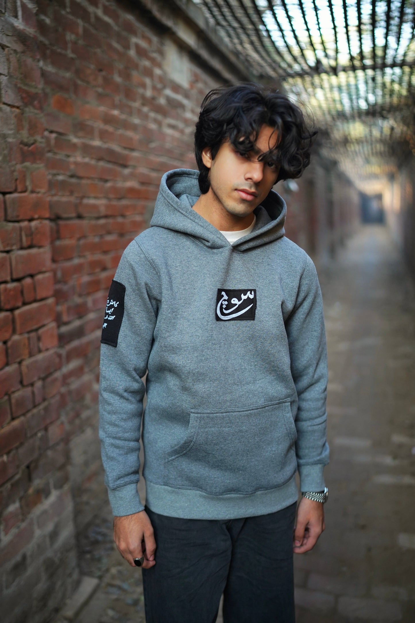Ash Grey Hoodie