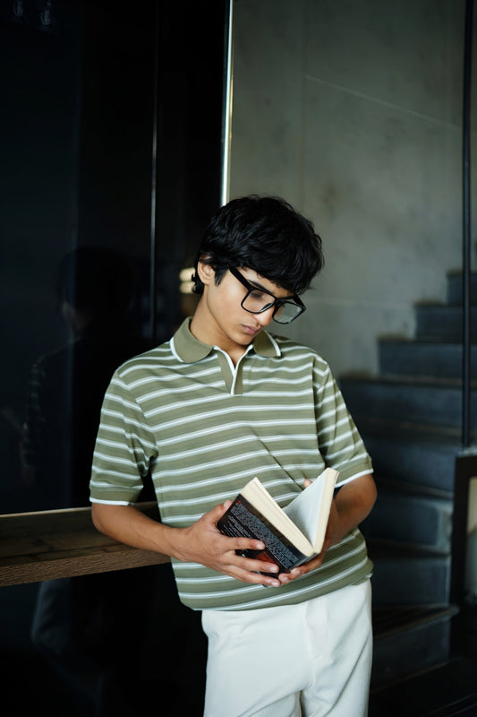 Academic Olive Polo