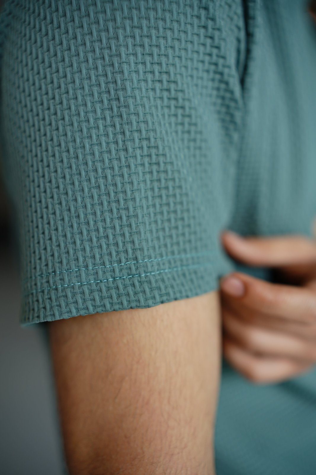 Bubble tee fabric texture close up streetwear - Soch